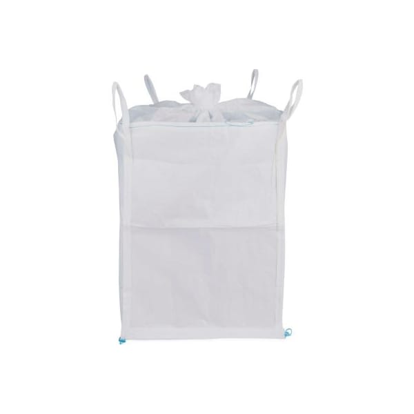 Shop Tough Commercial FIBC Bulk Bags - Duffel Top, Spout Bottom 4000 Lbs Coated PP, 35 x 35 x 50 - Pack Of 1 GL50CDS4K-1 - main